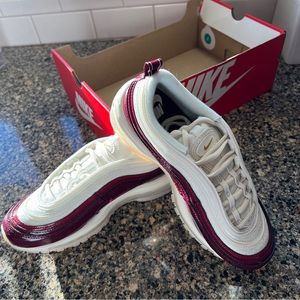 Nike W Air Max 97 dark beetroot/pomegranate size 7.5 New in box